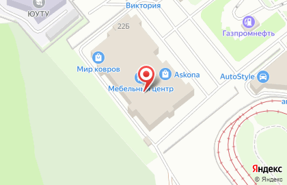Федеральная сеть салонов мягкой мебели Ardoni в Курчатовском районе на карте