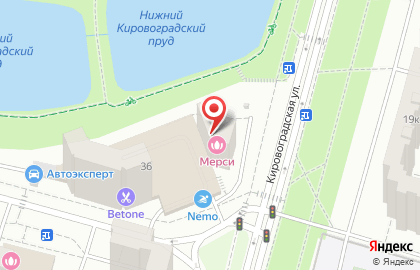 Автосервис Автоэксперт на Кировградской улице на карте