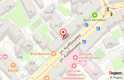 Магазин стройхозтоваров в Петроградском районе на карте