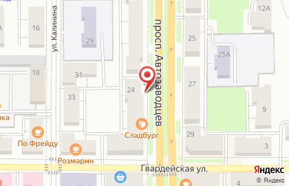 Россельхозбанк в Челябинске на карте