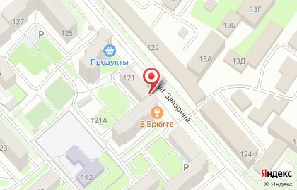 Магазин разливного пива Корюшка в Кировском районе на карте