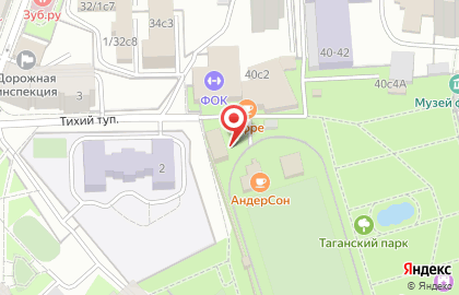 Спортивная секция в Москве на карте
