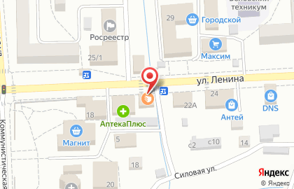 Специализированный магазин NEW Колобок на улице Ленина на карте