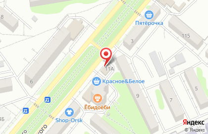 Магазин Чистый мир на улице Добровольского на карте