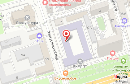 Автошкола ВОА в ​РКРИПТ на карте