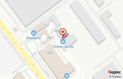 Сервисный Газель-центр на карте