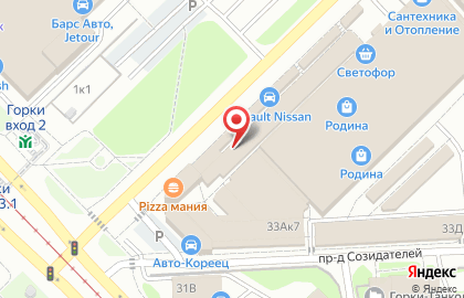 Магазин хозяйственных товаров в Советском районе на карте
