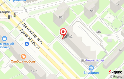 Зоомагазин Тоди на проспекте Ветеранов на карте