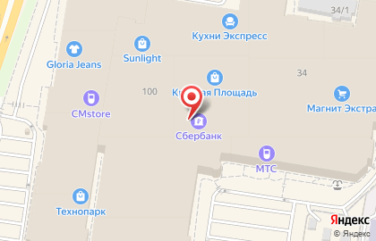 Сбербанк России на улице Дзержинского на карте