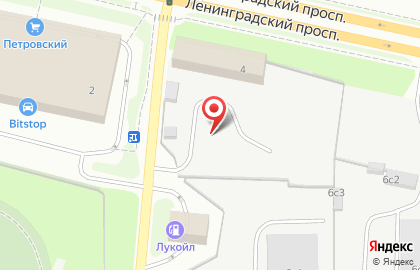 Шиномонтажная мастерская на Ленинградском проспекте на карте