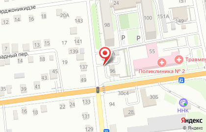 Велосалон на улице Горького на карте