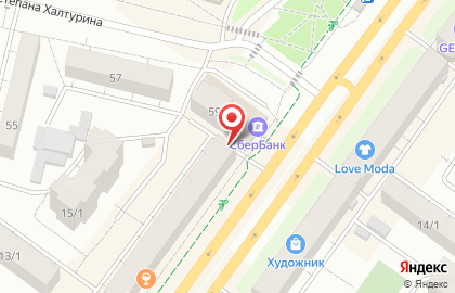 Магазин Бьюти Дисконт на проспекте Октября на карте