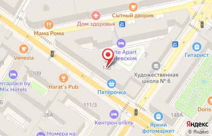 #ВПитереОтдыхать на Невском проспекте на карте