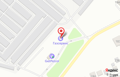 АГЗС ГазСервис в Тракторозаводском районе на карте