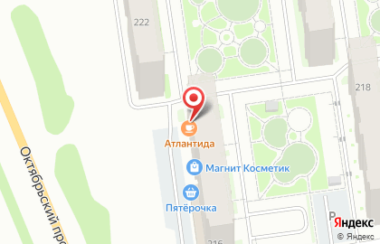 Магазин цветов Атлантида на карте