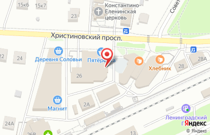 Центр бытовых услуг и торговли на карте