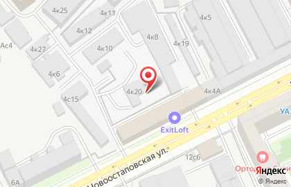 Инжстрой на карте