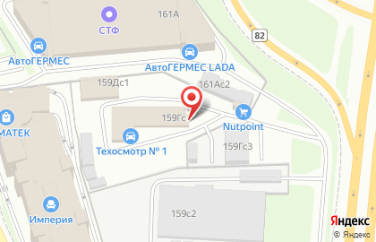 Магазин автозапчастей Близнецы на Дмитровском шоссе на карте