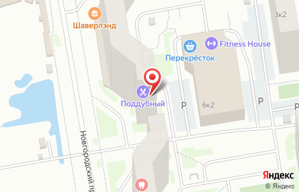 Ремонтная мастерская на Новгородском проспекте на карте