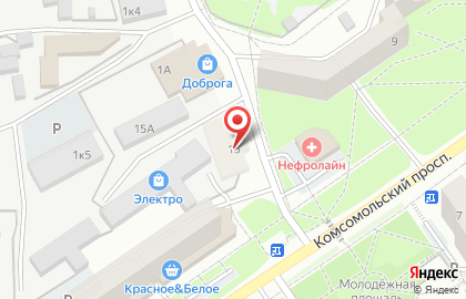 Компания Надзор и Экспертиза на карте