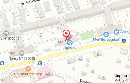 Every day на Октябрьской улице на карте