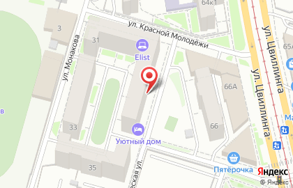 Сеть магазинов чая и кофе Три Слона в Советском районе на карте