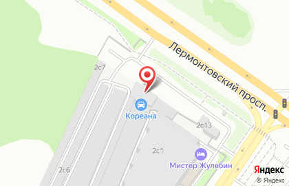 Магазин автозапчастей Кореана в Москве на карте