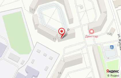 Участковый пункт полиции на улице Жукова на карте