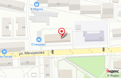 Студия звукозаписи на ул. Мечникова, 44а на карте