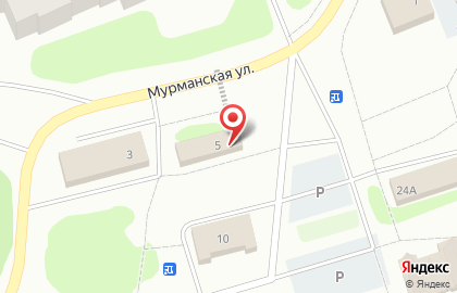 Цветочный магазин Цветлана на Мурманской улице на карте