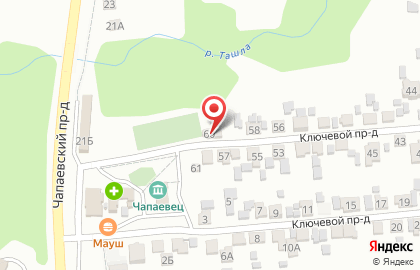 Участковый пункт полиции в Ключевом проезде на карте