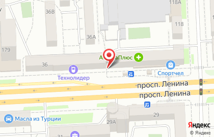 Аптека Классика на проспекте Ленина, 34 на карте