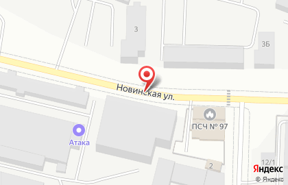 Эфес на Новинской улице на карте