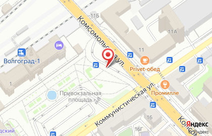 Конструкция Сити формат (1, 2х1, 8 м) от РА Экспресс-Сити на Привокзальной площади на карте