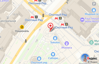 Магазин цветов в Москве на карте
