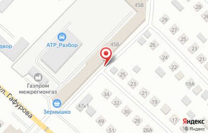 Магазин Смак на улице Гафурова на карте