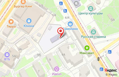 Детский сад №66, Белочка на карте