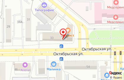 Банкомат МТС-Банк на Октябрьской улице в Салавате на карте