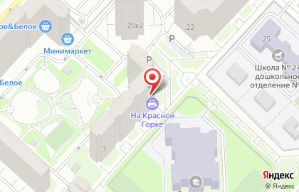 Частный детский сад-ясли Радость на проспекте Гагарина на карте