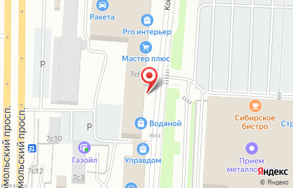 Салон лепного декора Деко-Мастер на Комсомольском проспекте на карте