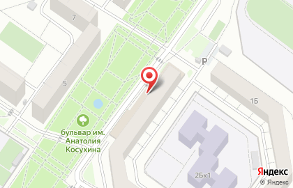 Сеть продовольственных магазинов Катран на Боровской улице на карте