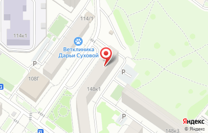 Акватель в Тюмени на карте