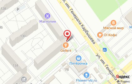 Ателье Аблепиха на карте