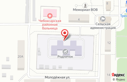 Н.Тренькасинский детский сад, Родничок на карте