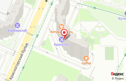 Мобильный шиномонтаж в Москве на карте