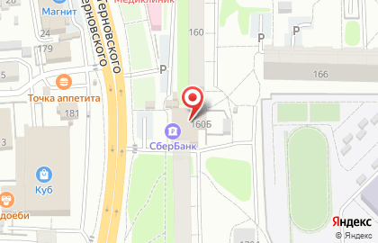 Поволжский банк Сбербанка России в Первомайском районе на карте