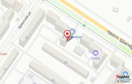 Торговая фирма ККМ-Сервис, торговая фирма на проспекте Шахтёров на карте