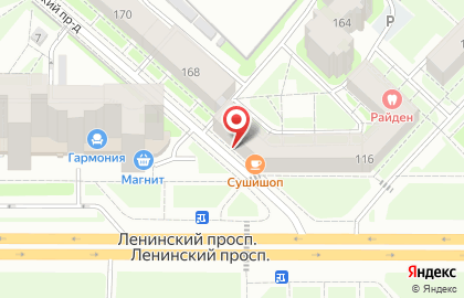 Алкогольный супермаркет Норман на проспекте Ветеранов на карте