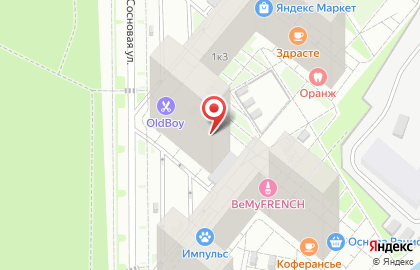 Супермаркет Оранж парк на карте