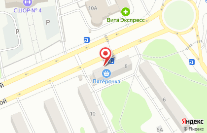 Универсам Пятёрочка в Новочебоксарске на карте